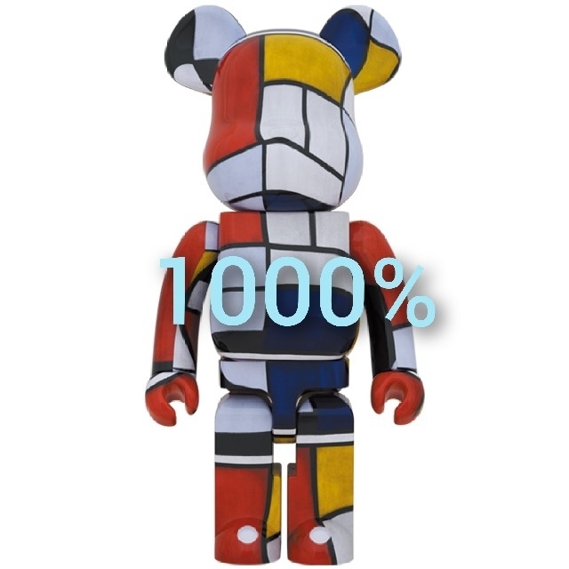 MEDICOM TOY - BE@RBRICK × Piet Mondrian 1000％