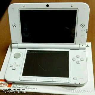 ニンテンドウ(任天堂)の【即購入歓迎】3DS LL本体パールホワイト(家庭用ゲーム機本体)