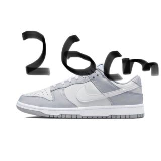 ナイキ(NIKE)のNIKE DUNK LOW RETRO GREY(スニーカー)