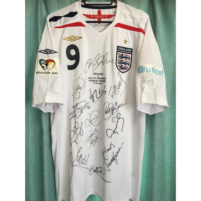 UMBRO - イングランド代表07-09サッカーエイドユニフォーム#9 UMBRO - イングランド代表07-09サッカーエイドユニフォーム#9