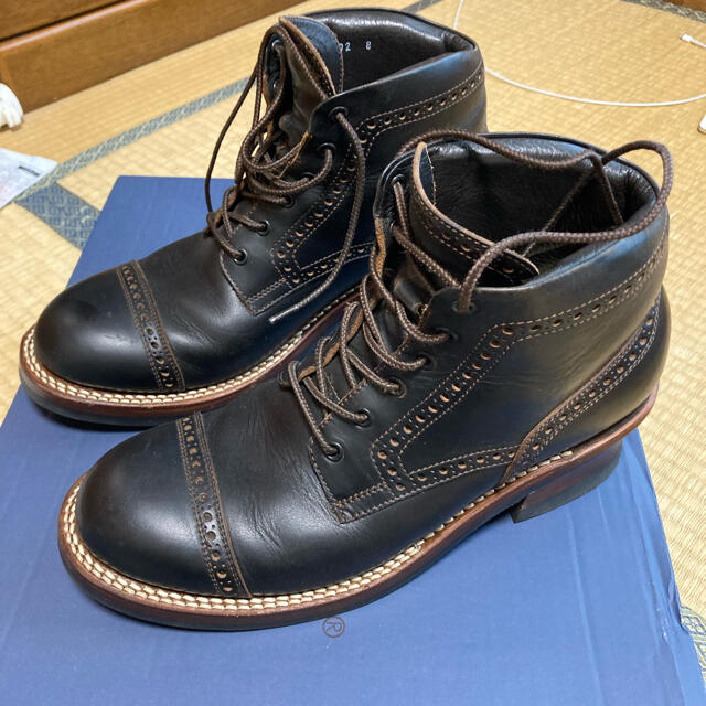 春物がお買い得週末限定SALE THE FLAT HEAD メダリオン レースアップ