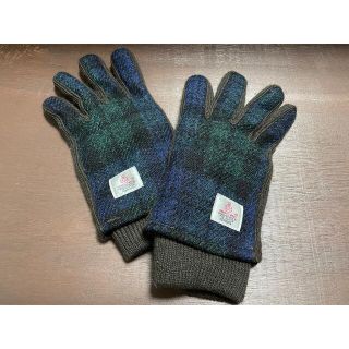 ハリスツイード(Harris Tweed)の【Harris Tweed】ハリスツイード 手袋 チェック柄(手袋)