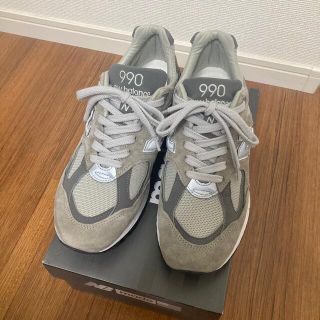 ニューバランス(New Balance)のNew Balance 990v2 Made In USA Grey(スニーカー)