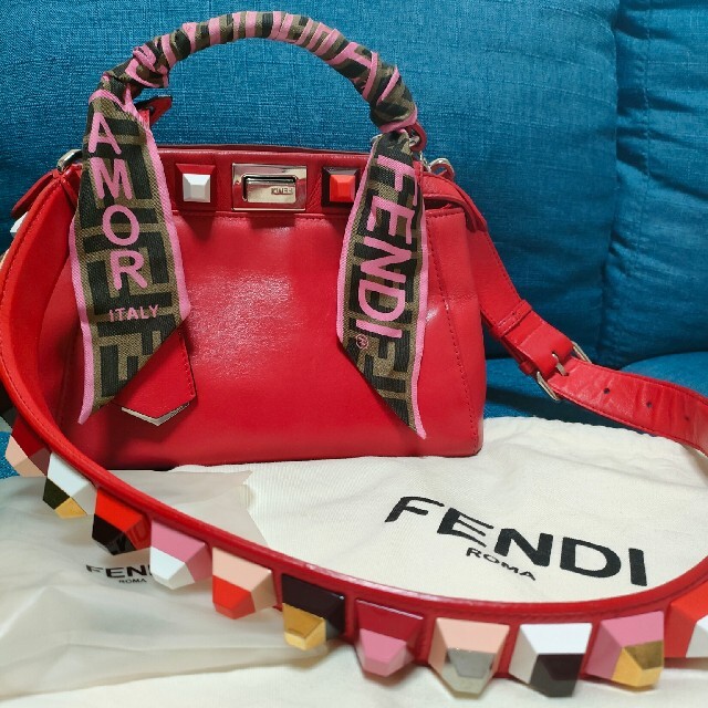 るるぴょん様　専用【FENDI】ミニピーカブー/マルチカラースタッズのサムネイル