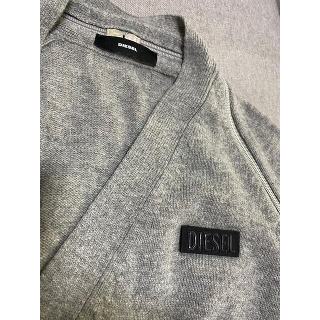 DIESEL(ディーゼル)の【新品】ディーゼル/DIESEL/カーディガン/Mサイズ レディースのトップス(カーディガン)の商品写真