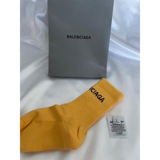 バレンシアガ(Balenciaga)のBalenciaga バレンシアガ　レディースソックス/イエロー(ソックス)