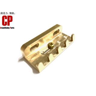 ブラス製ファットタイプオリジナルトレモロクローAdjustable CTSC-2(エレキギター)