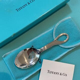 販売割引商品 Tiffany ティファニー ベビースプーンフオークセット シルバー925 カトラリー(スプーン等)