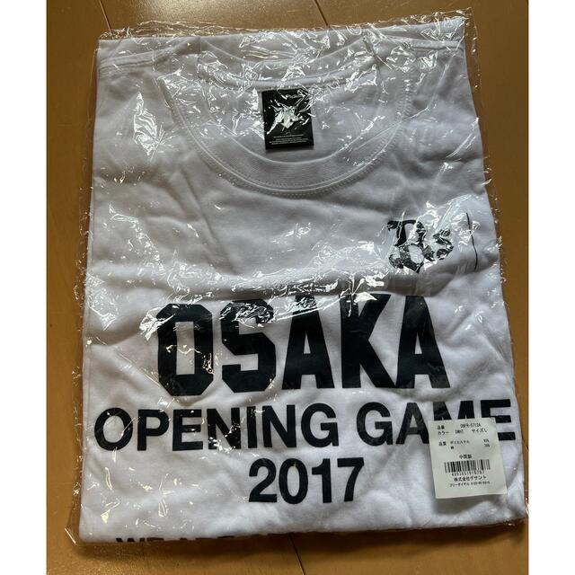 DESCENTE(デサント)のオリックス　オープニングゲームTシャツ スポーツ/アウトドアの野球(応援グッズ)の商品写真