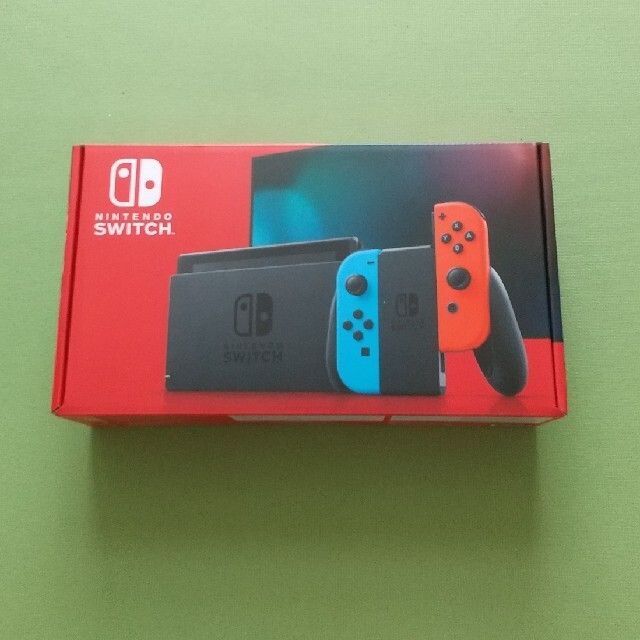 Nintendo Switch(ニンテンドースイッチ)のNintendo Switch Joy-Con(L) ネオンブルー/(R) ネオ エンタメ/ホビーのゲームソフト/ゲーム機本体(家庭用ゲーム機本体)の商品写真