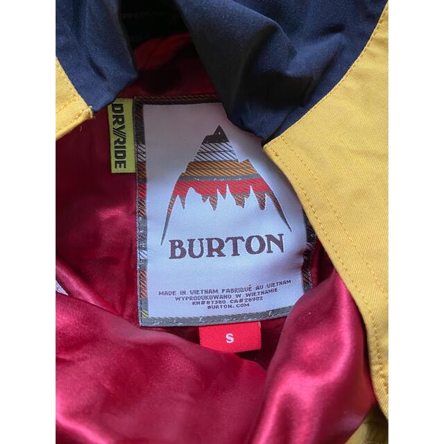 BURTON(バートン)のBURTON スノーボードウェア ビブパンツ S スポーツ/アウトドアのスノーボード(ウエア/装備)の商品写真