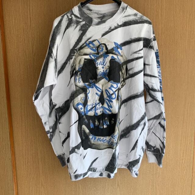 TENDERLOIN TEE L/S ACID S ロングスリーブ スカル - Tシャツ
