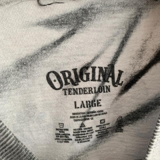TENDERLOIN TEE L/S ACID S ロングスリーブ スカル - Tシャツ