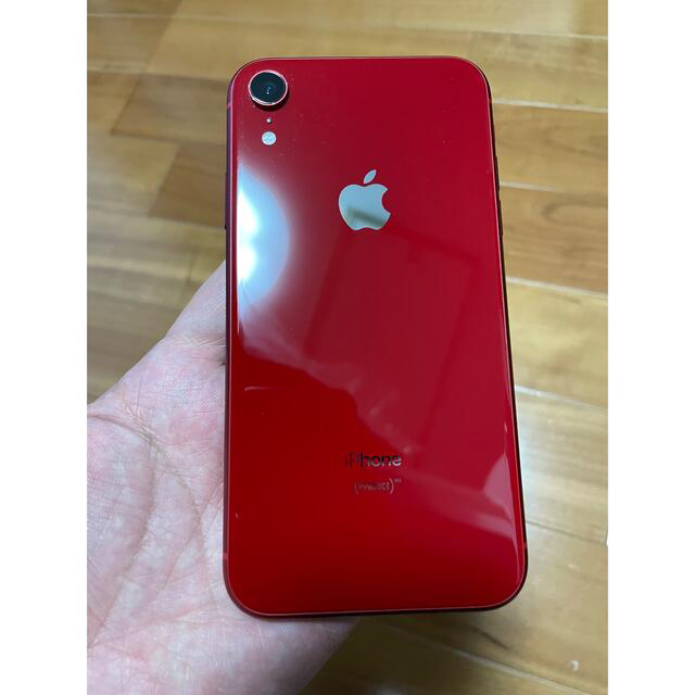 スマートフォン本体iPhone XR product RED 128GB 美品　5％クーポン