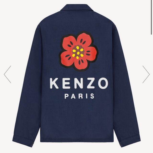 Kenzo boke denim coach jacket