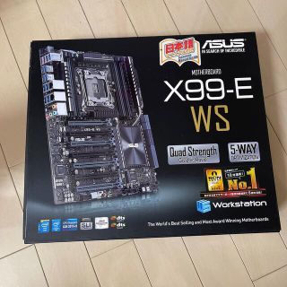 エイスース(ASUS)のrtktbr様用　ASUS X99-E WS マザーボード(PCパーツ)