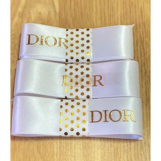 クリスチャンディオール(Christian Dior)のDior ラッピングリボン 3本(ラッピング/包装)