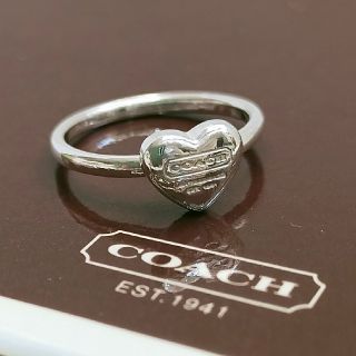 コーチ(COACH)のコーチ　COACH　ハートロゴリング 9号(リング(指輪))