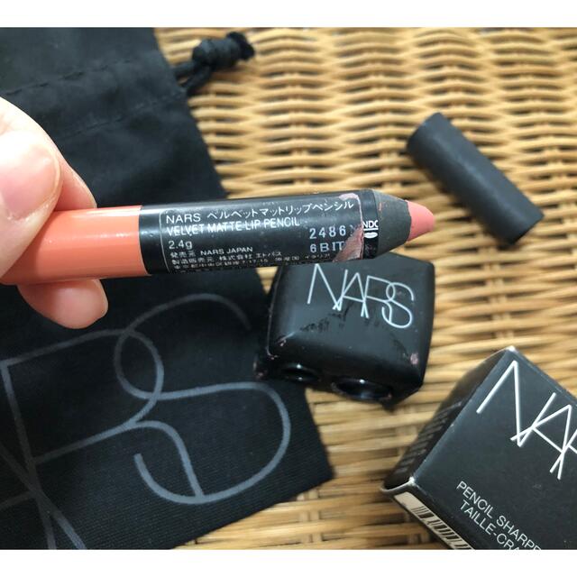 NARS リップペンシル、シャープナー - 口紅