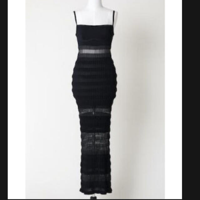 FETICO / SHEER STRIPE KNIT CAMI DRESS の通販 by ayaka|ラクマ FETICO / SHEER STRIPE KNIT CAMI DRESS の通販 by ayaka|ラクマ
