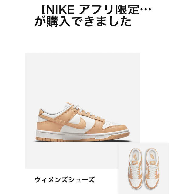 NIKE(ナイキ)のNike WMNS Dunk Low "Harvest Moon"【23cm】 レディースの靴/シューズ(スニーカー)の商品写真