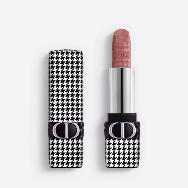 Dior(ディオール)のディオール　千鳥　格子　リップ　100V ヌードルック　ベルベット コスメ/美容のベースメイク/化粧品(口紅)の商品写真