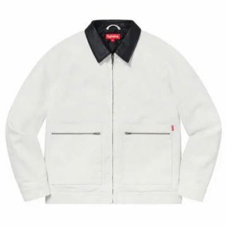 シュプリーム(Supreme)のsupreme leather collar work jacket(ブルゾン)