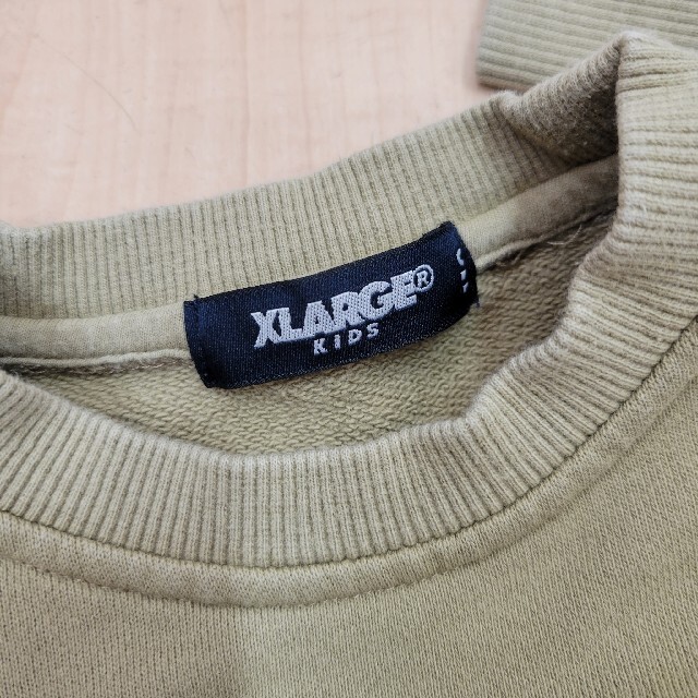 XLARGE(エクストララージ)のエクストララージキッズ♡ゴリラレオパード柄トレーナー 100 男の子 キッズ/ベビー/マタニティのキッズ服男の子用(90cm~)(Tシャツ/カットソー)の商品写真