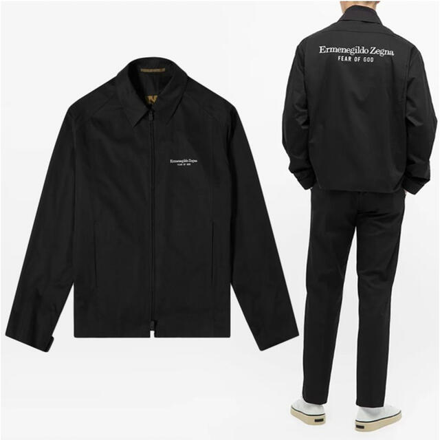 fear of god zegna ブラック　M ジャケット