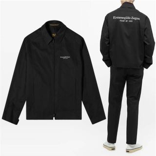 フィアオブゴッド(FEAR OF GOD)のfear of god zegna ブラック　M ジャケット(ナイロンジャケット)