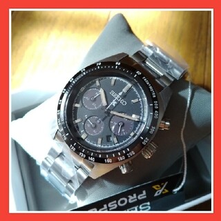 セイコー(SEIKO)の【PROSPEX】セイコー プロスペックス SSC819P1 ブラック(腕時計(アナログ))