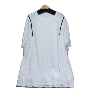 ヨウジヤマモト(Yohji Yamamoto)のGround Y Yohji 20SS　両肩　ジップ　Tシャツ　ホワイト(Tシャツ/カットソー(半袖/袖なし))