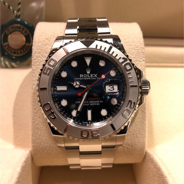 ①2022.2未使用　ROLEX ヨットマスター 40 126622 ブルー