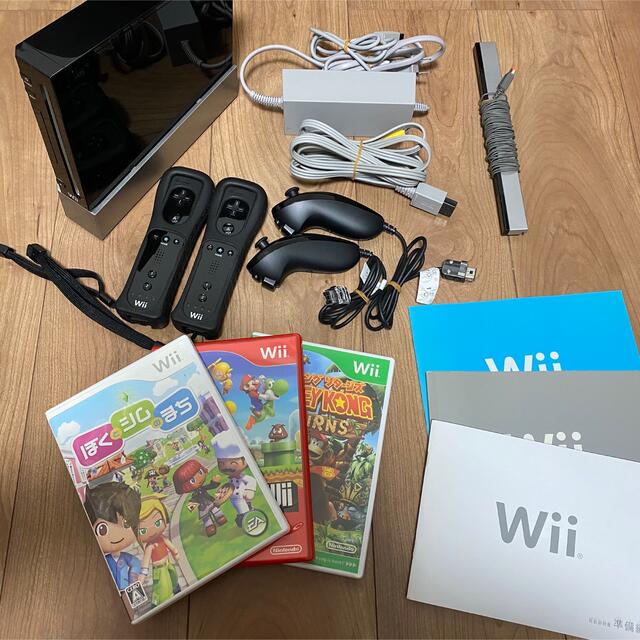 Nintendo Wii 本体セット [動作確認済み]