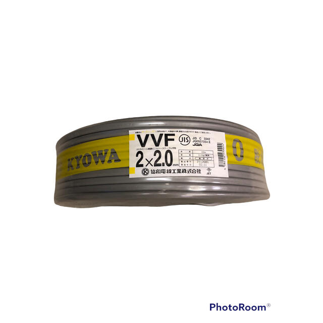 協和電線工業 VVF2.0-2C 100m 協和電線工業 VVF2.0-2C 100m