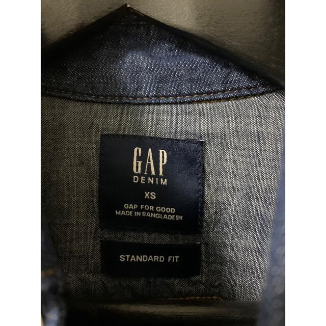 GAP(ギャップ)のGAP デニムシャツ　XS メンズのトップス(シャツ)の商品写真