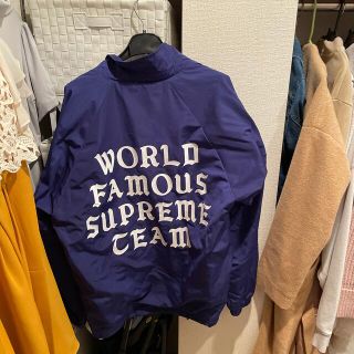 シュプリーム(Supreme)のsupreme World Famous coaches jaket(ナイロンジャケット)