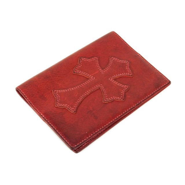 クロムハーツCHROME HEARTS■PASSPORT COVERレザーケース