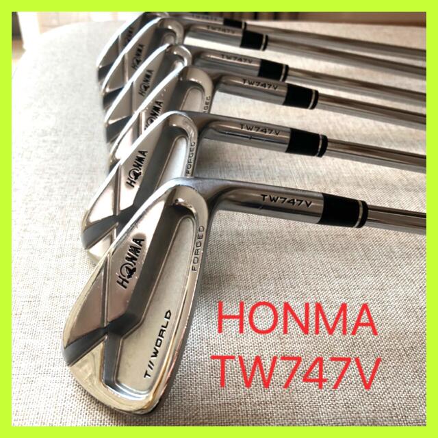 ホンマ TW747V アイアンセット 5〜10番 ゴルフクラブセット HONMA www