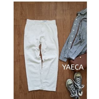 ヤエカ(YAECA)のYAECA  ヤエカ  チノクロスパンツ  ホワイト(チノパン)