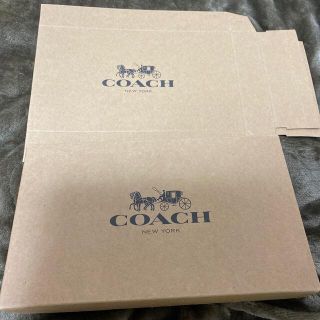 コーチ(COACH)のCOACH紙箱セット 2枚(ショップ袋)