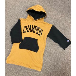 チャンピオン(Champion)の100cm☆Champion/チャンピオンスウェットフードワンピース(ワンピース)