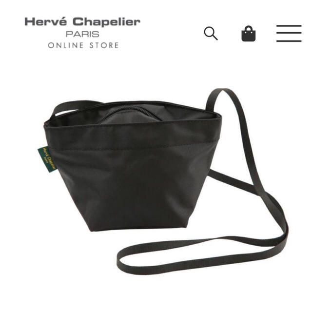 Herve Chapelier(エルベシャプリエ)のエルベシャプリエ 舟型ショルダーバッグ XS レディースのバッグ(ショルダーバッグ)の商品写真