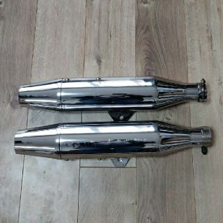 【希少】スーパートラップ スリップオンマフラー(〜03 スポーツスター用)