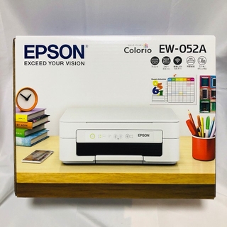 エプソン(EPSON)のエプソン プリンター インクジェット複合機 カラリオ EW-052A(PC周辺機器)
