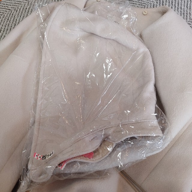 IENA(イエナ)のIENA 二重織りシャルムフード付きコクーンコート　36 レディースのジャケット/アウター(ロングコート)の商品写真