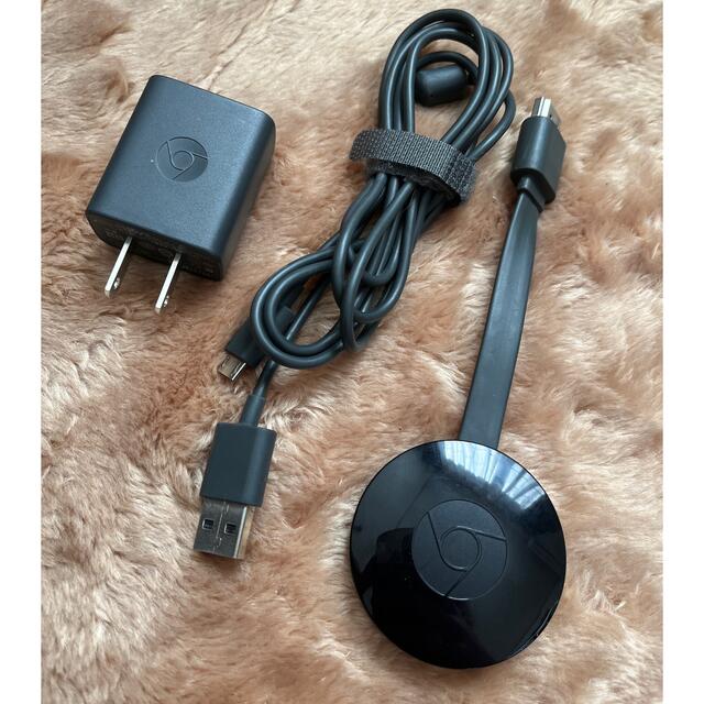 Google(グーグル)のGoogle Chromecast スマホ/家電/カメラのテレビ/映像機器(映像用ケーブル)の商品写真