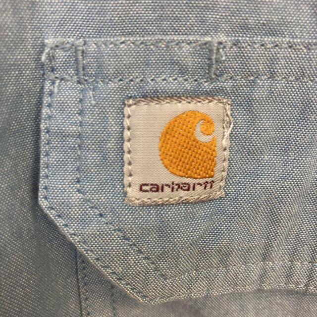 carhartt(カーハート)の【専用2点】希少 90s カーハート シャンブレーシャツ ビッグシルエット  メンズのトップス(シャツ)の商品写真