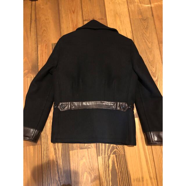 COALBLACK(コールブラック)のコールブラック　Pーコート　ブラック　Sサイズ メンズのジャケット/アウター(ピーコート)の商品写真