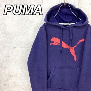 プーマ(PUMA)の【2点】希少 90s プーマ パーカー プリントロゴ 美品(パーカー)